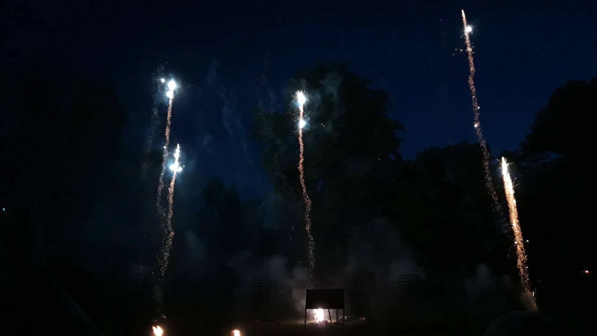 Feuerwerk zur Silberhochzeit am 03.06.2023