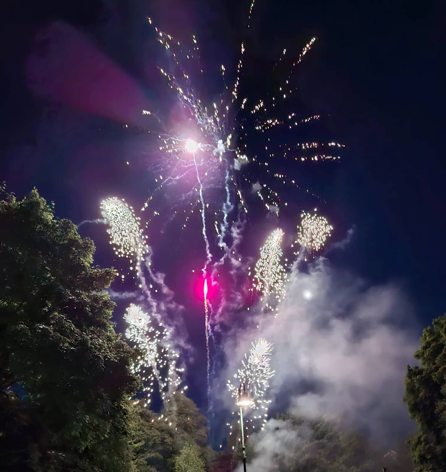 Hochzeitsfeuerwerk am 09.05.2025
