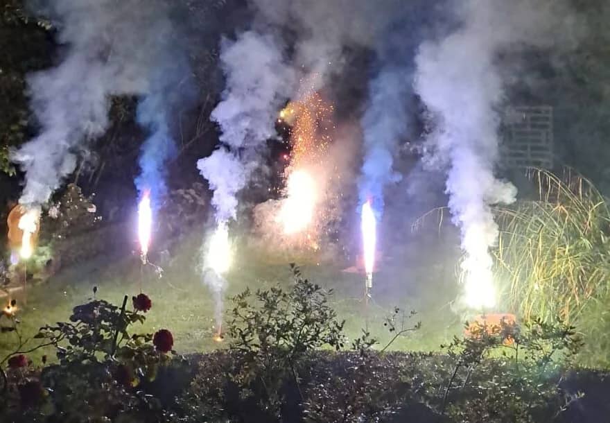 Feuerwerk zum 60. Geburtstag in Ottersberg