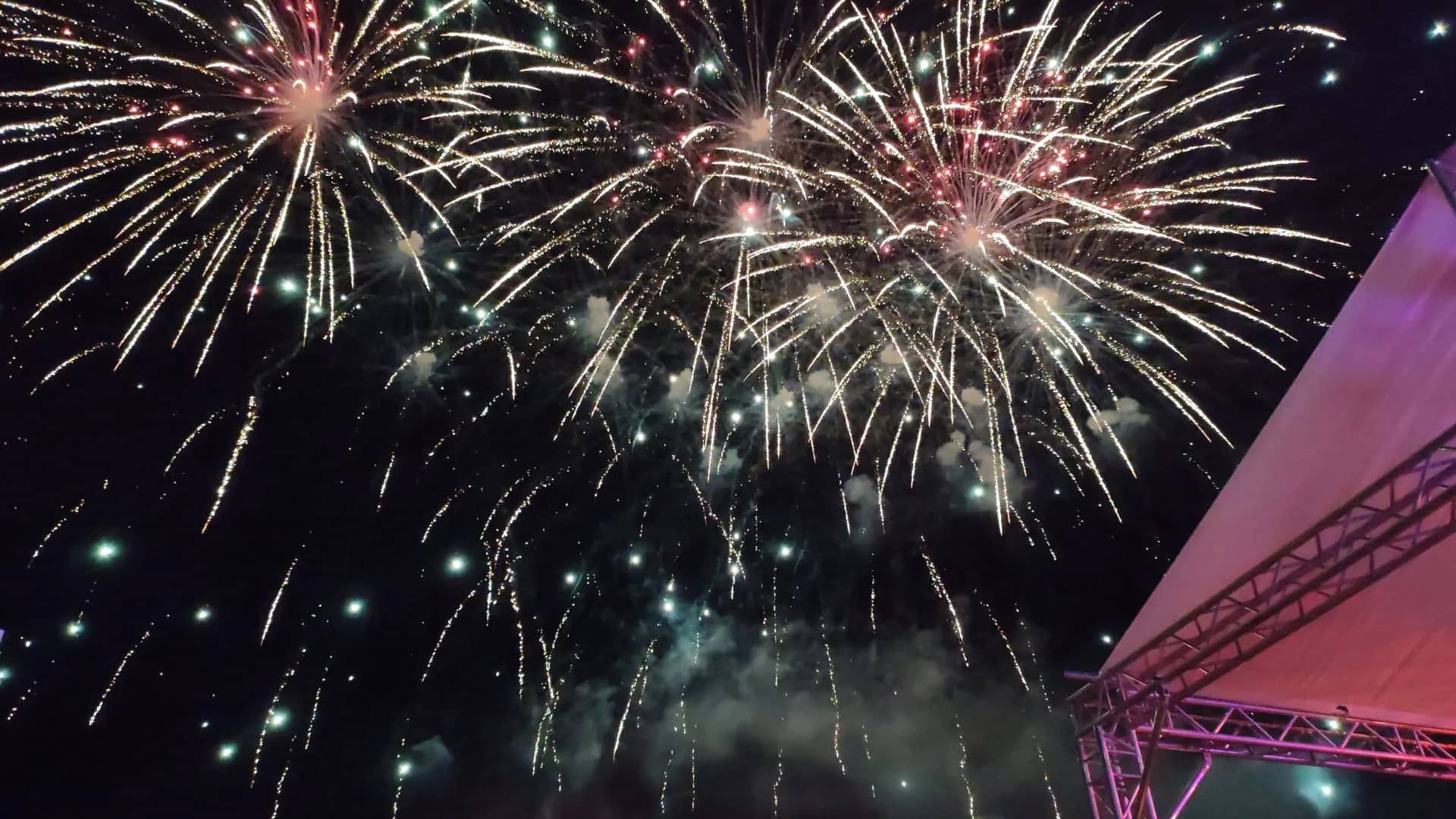 Großfeuerwerk am 30.07.2022