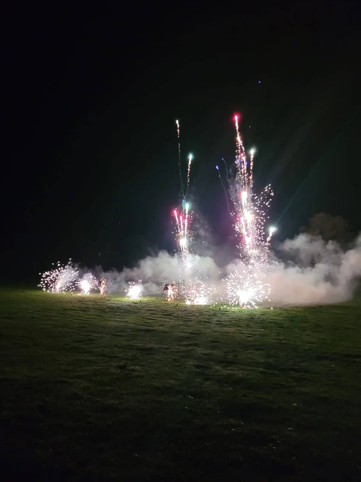 Hochzeitsfeuerwerk am 15.10.2022 in Bremervörde