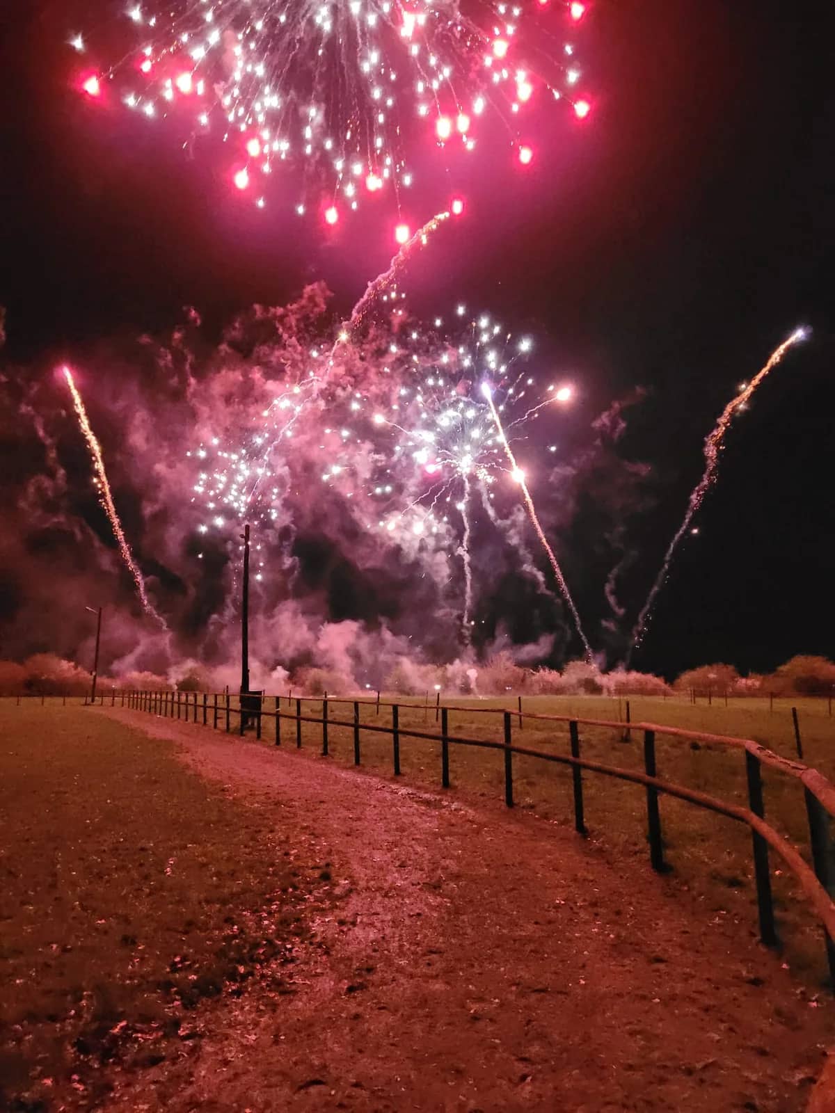 Feuerwerk am 23.03.2024 in Bücken