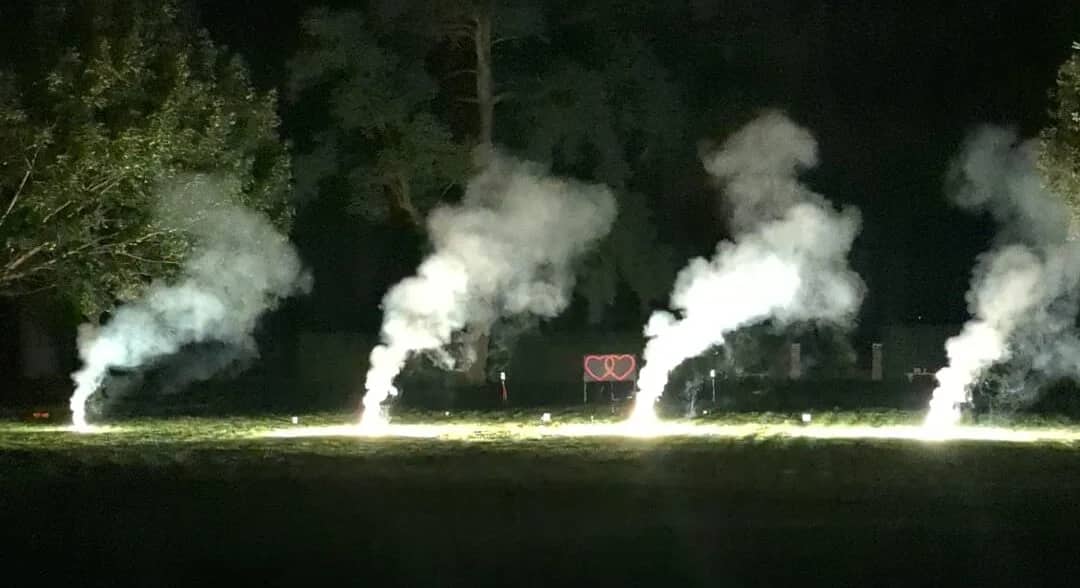 Hochzeitsfeuerwerk am 16.09.2023 in Wunstorf