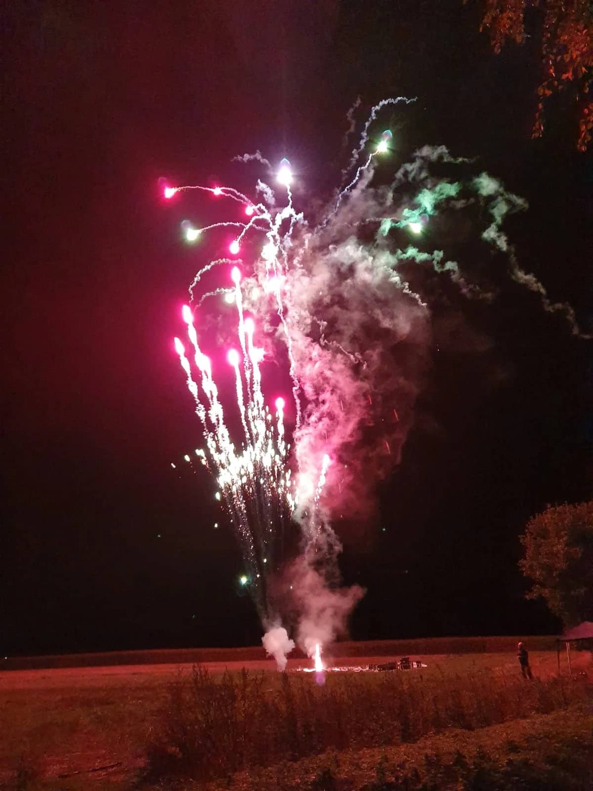 Feuerwerk zum 80. Geburtstag am 01.10.2019 in Beckedorf