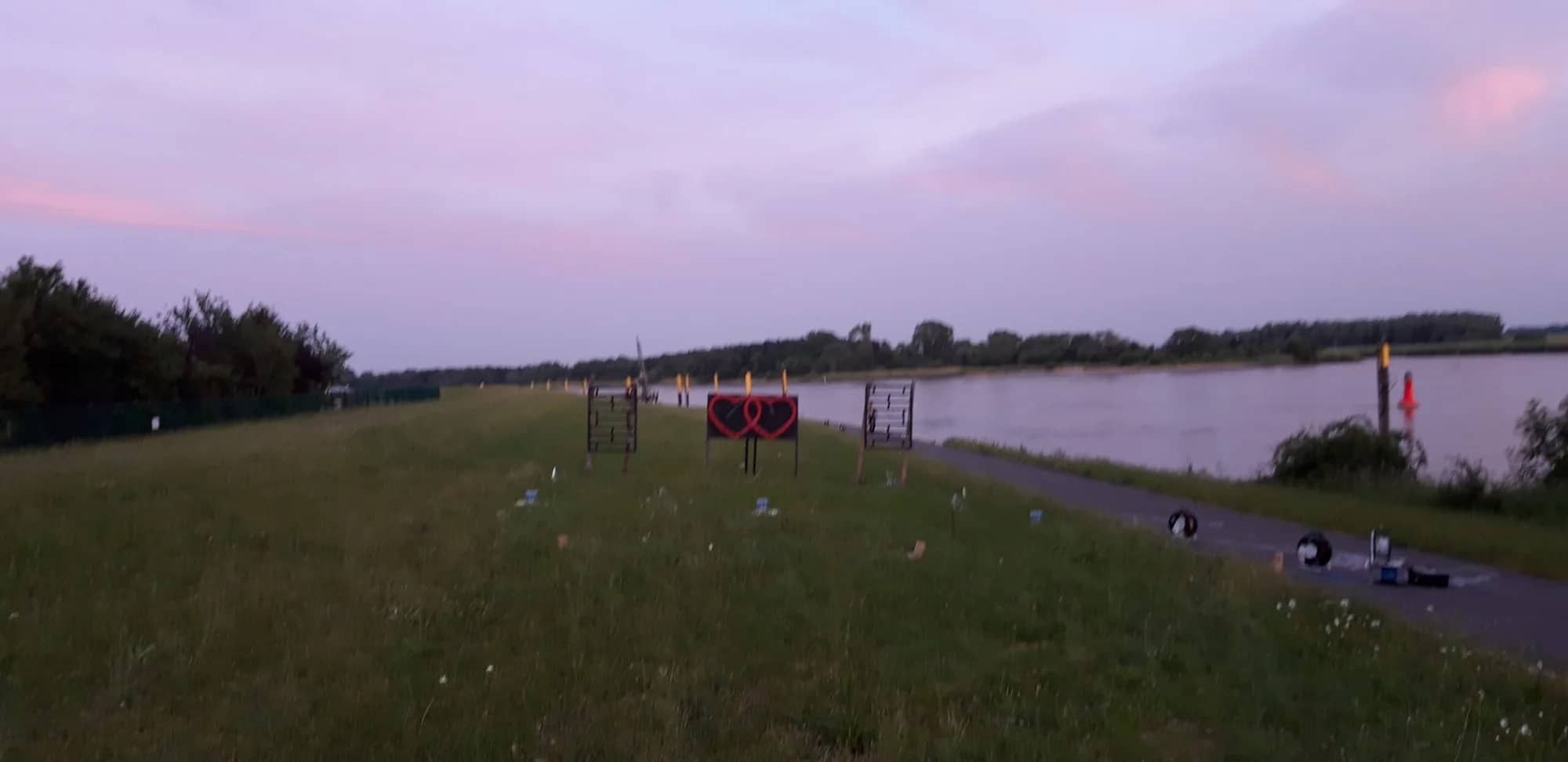 Hochzeitsfeuerwerk am 14.06.2019 in Bremen-Farge