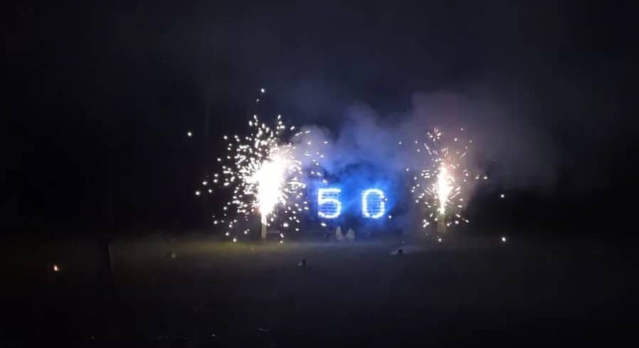 Feuerwerk zum 50. Geburtstag am 11.11.2023 in Edewecht