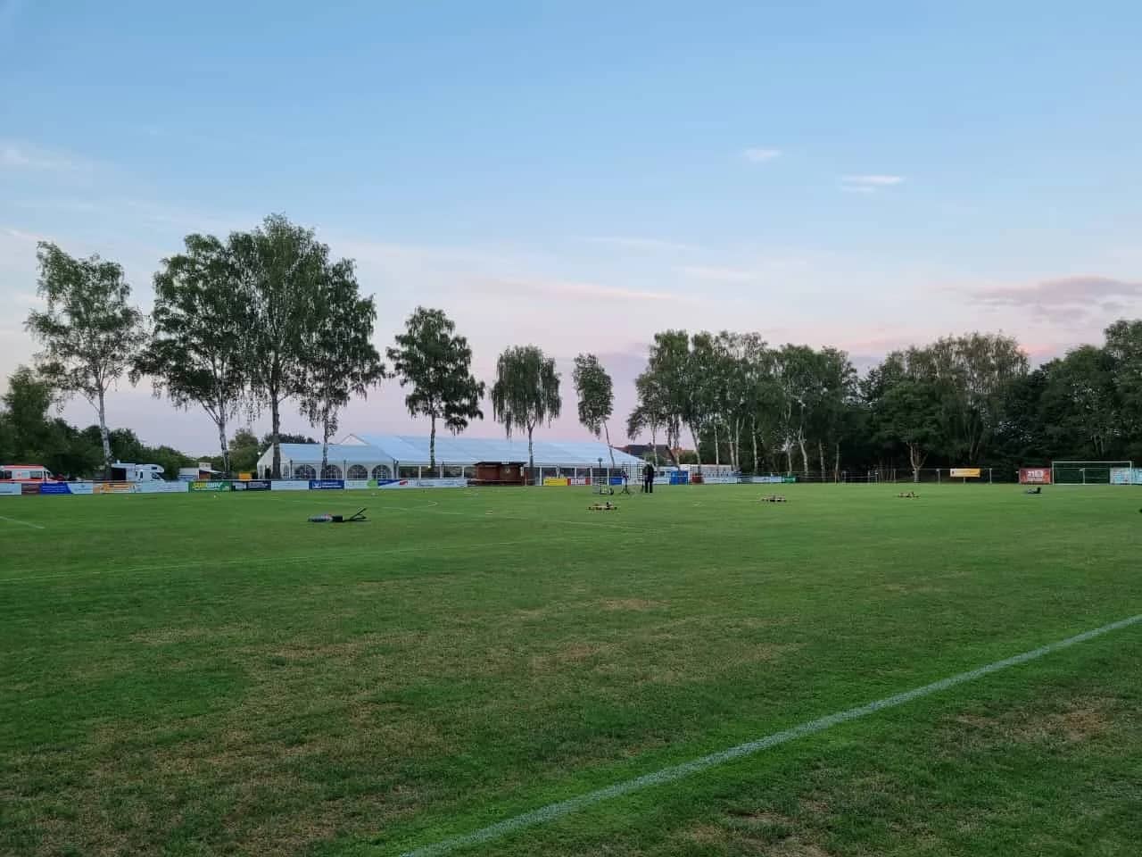 Feuerwerk am 01.07.2022 zum 100 jährigen Jubiläum eines Sportvereins